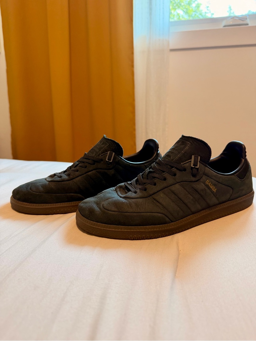 Adidas Samba Triple Black Classic Men's Trainers US 9.5